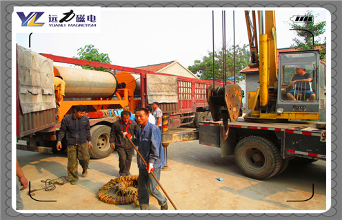 永磁大塊磁選機，東莞永磁大塊磁選機_鐵礦選礦東莞永磁大塊磁選機磁場一般為多少_磁塊如何排列