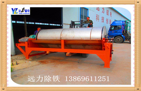 濕式永磁磁選機，河南濕式永磁磁選機_釩鈦鐵礦河南濕式永磁磁選機型號參數及磁場強度