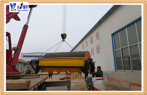 永磁磁選機(jī)，青海永磁磁選機(jī)的磁力_遠(yuǎn)力為您講述青海永磁磁選機(jī)的磁力磁場(chǎng)分布圖