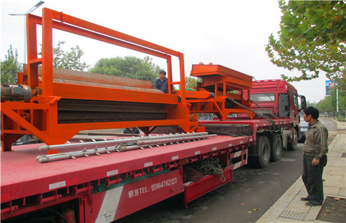 順流濕式磁選機，河南順流式濕式磁選機_河南順流式濕式磁選機鐵精粉流程及轉速有什么規定