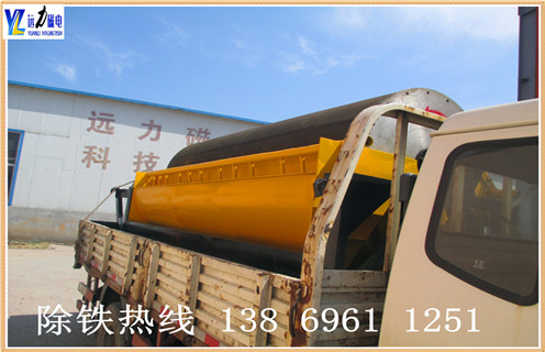 永磁筒式磁選機，沈陽營口永磁筒式磁選機_沈陽營口永磁筒式磁選機如何配置報價發展工作視頻皮帶及結構價格 