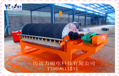 永磁筒式磁選機(jī)，甘肅永磁筒式磁選機(jī)_遠(yuǎn)力甘肅永磁筒式磁選機(jī)的結(jié)構(gòu)磁場(chǎng)分布圖