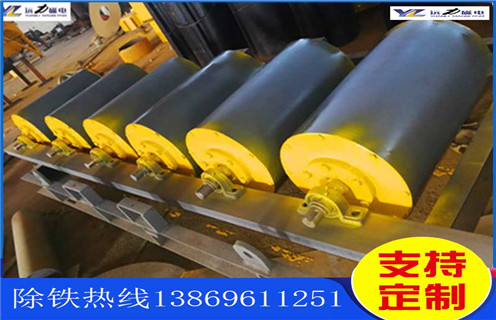 永磁滾筒，河南永磁滾筒_河南永磁滾筒多少錢一臺，河南永磁滾筒圖片磁塊安裝內部結構圖