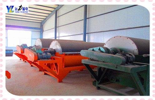 永磁濕式磁選機，四川永磁濕式磁選機_遠力四川永磁濕式磁選機的結(jié)構(gòu)磁場分布圖 